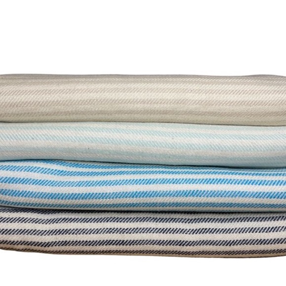 Striped Multi-Color Turkish Towels - Picture 6 of 8